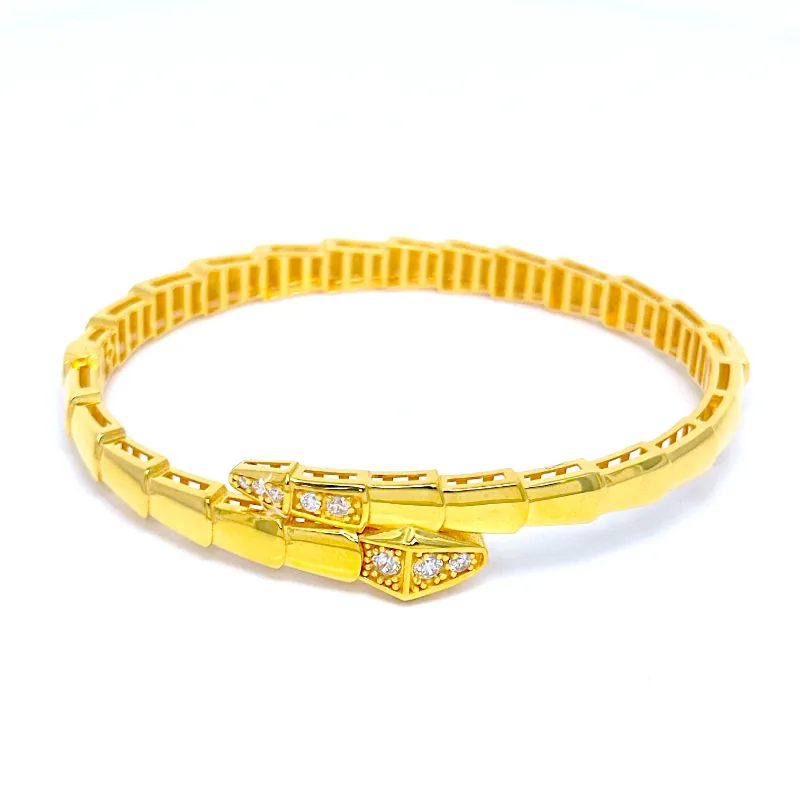 K88 Bulgari Kelepçe Taşlı Model